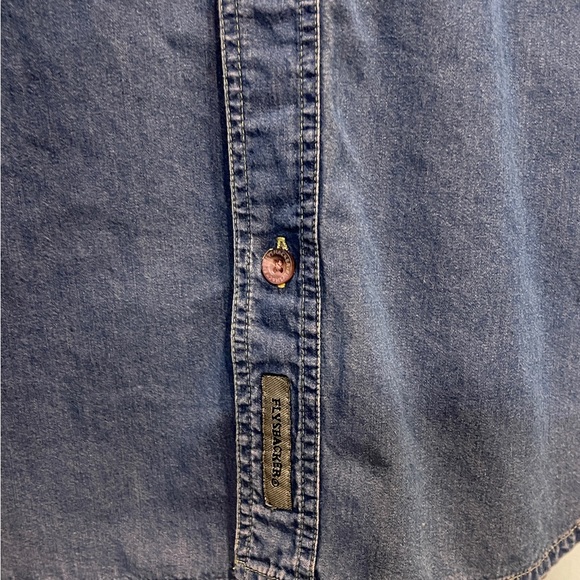 Flyshacker Soft Faded Look Denim Shirt - Picture 5 of 8